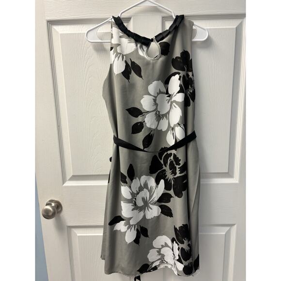 Vera Wang Simply Vera Misses Orchard Rain Sleeveless Dress Size 14 - Picture 5 of 8